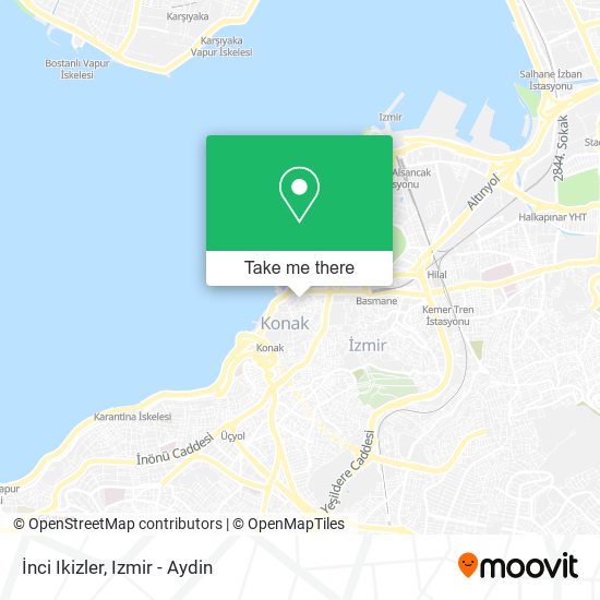 İnci Ikizler map
