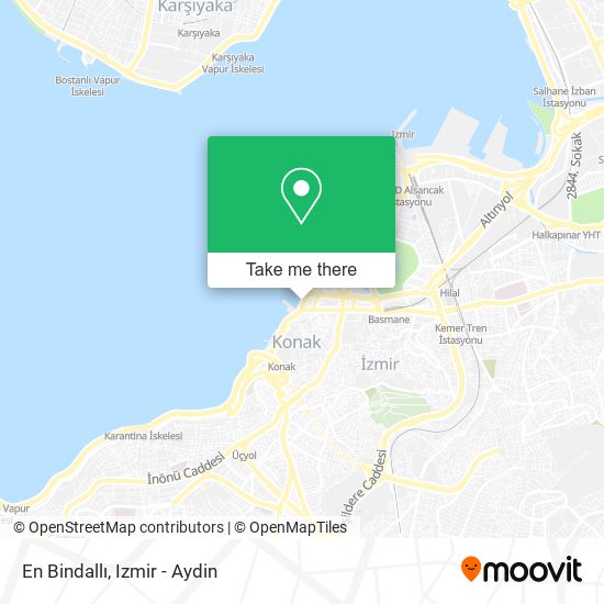 En Bindallı map