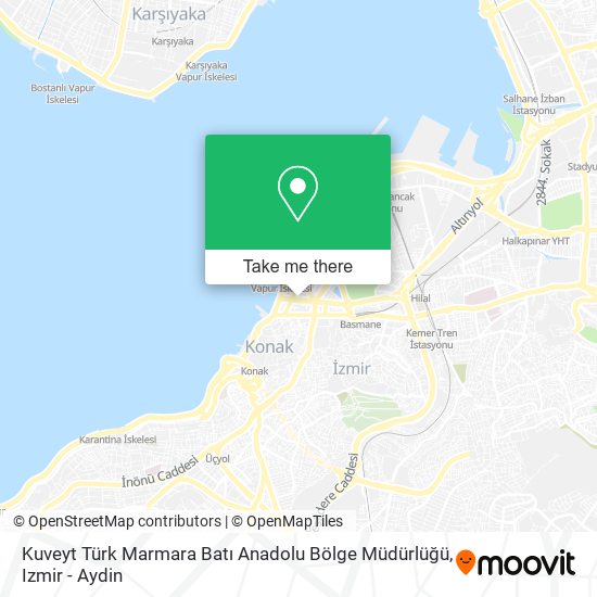 Kuveyt Türk Marmara Batı Anadolu Bölge Müdürlüğü map