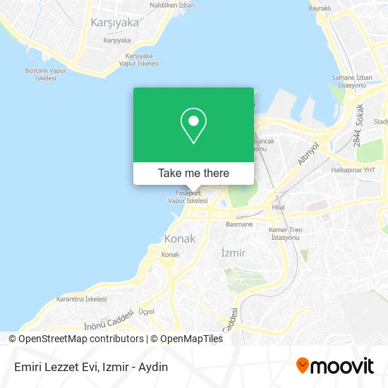 Emiri Lezzet Evi map