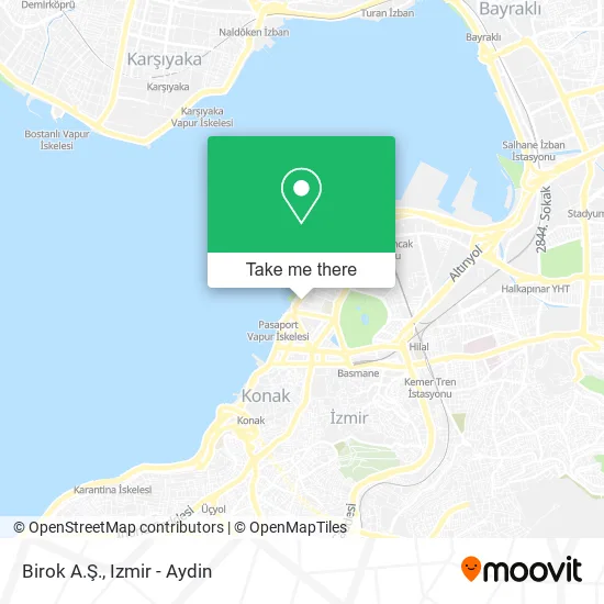 Birok A.Ş. map