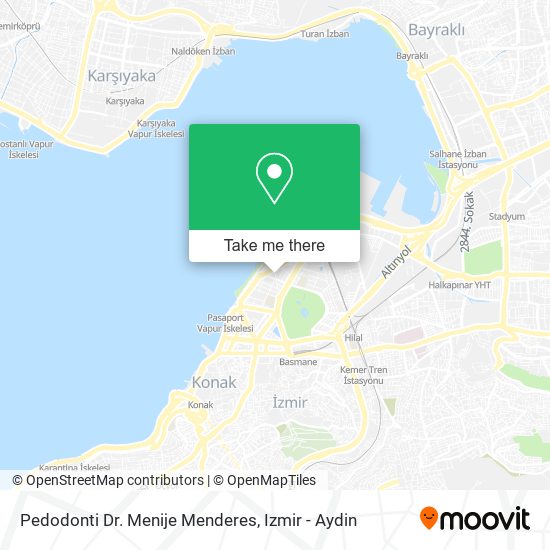 Pedodonti Dr. Menije Menderes map