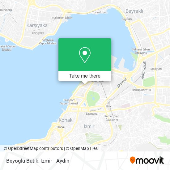 Beyoglu Butık map