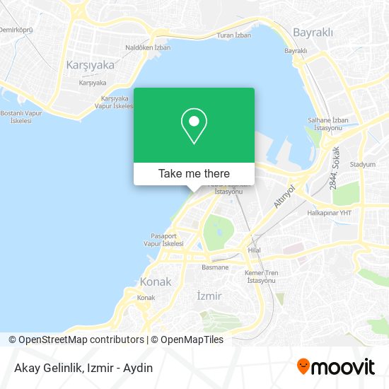 Akay Gelinlik map