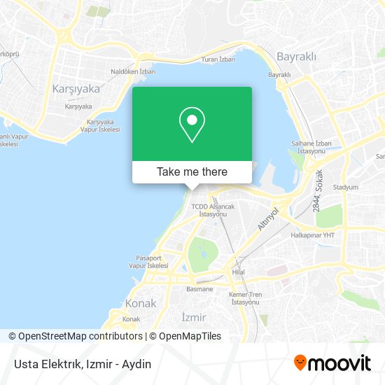 Usta Elektrık map