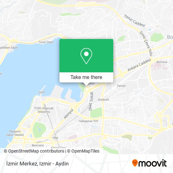 İzmir Merkez map