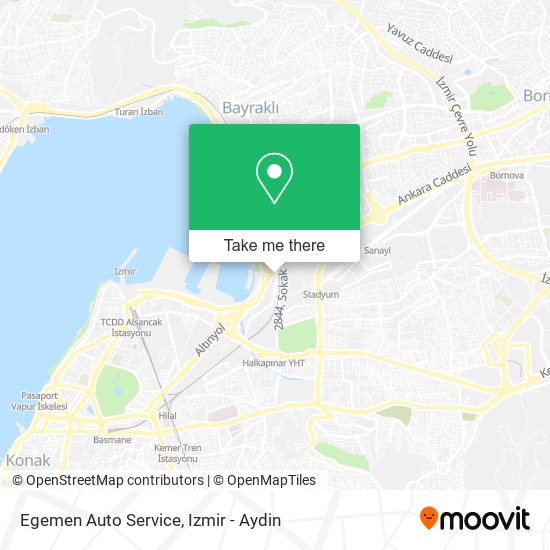 Egemen Auto Service map