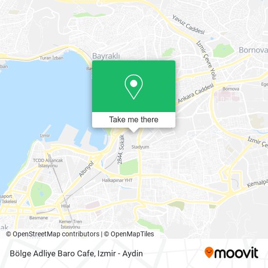 Bölge Adliye Baro Cafe map