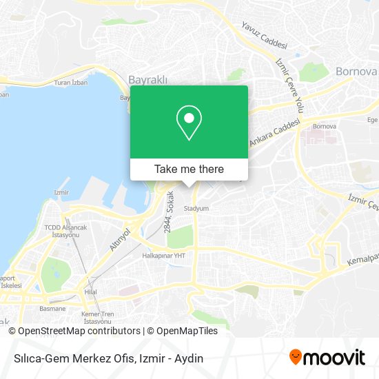 Sılıca-Gem Merkez Ofis map