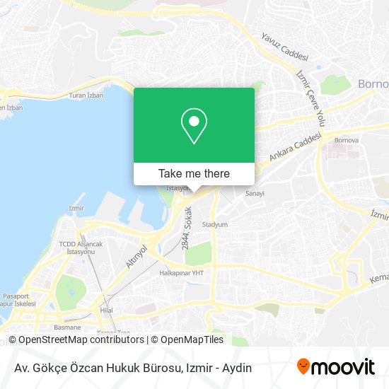 Av. Gökçe Özcan Hukuk Bürosu map