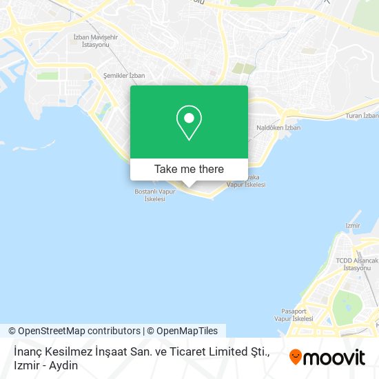 İnanç Kesilmez İnşaat San. ve Ticaret Limited Şti. map