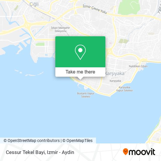 Cessur Tekel Bayi map