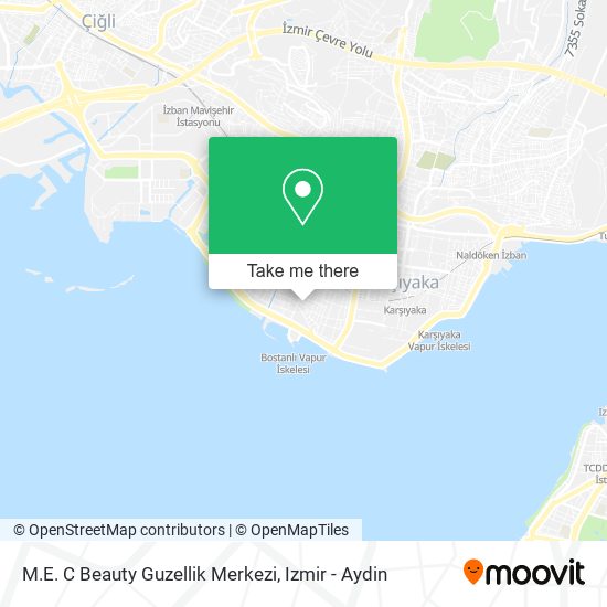 M.E. C Beauty Guzellik Merkezi map