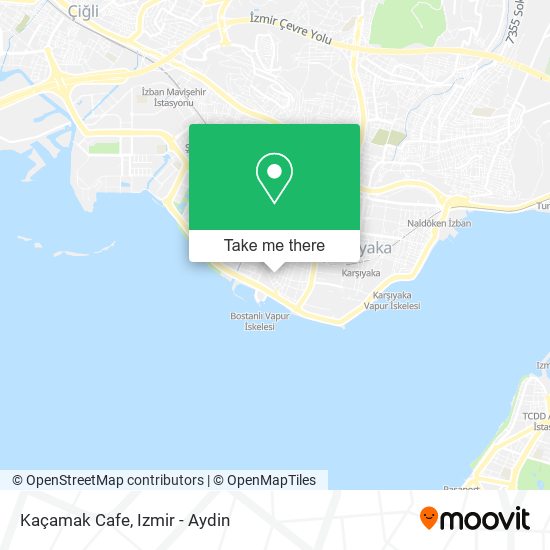 Kaçamak Cafe map