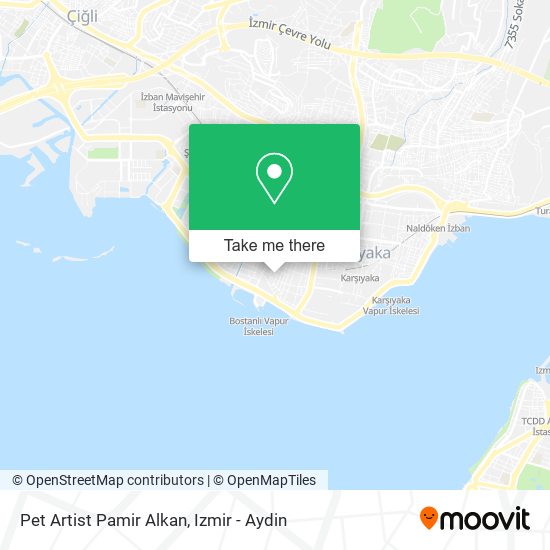 Pet Artist Pamir Alkan map
