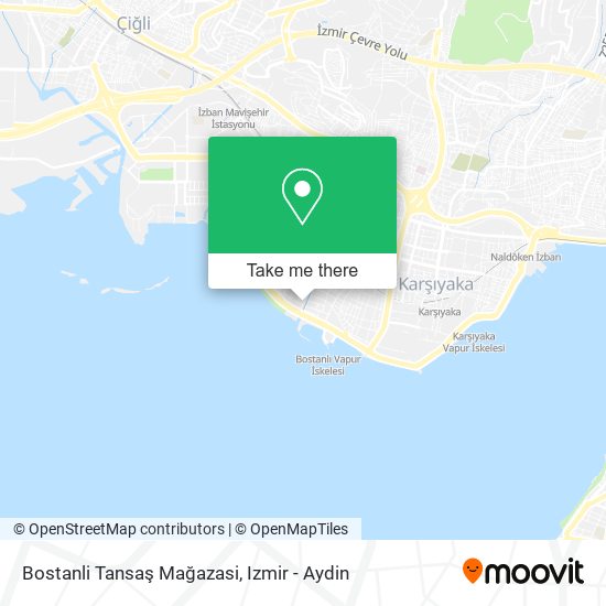 Bostanli Tansaş Mağazasi map