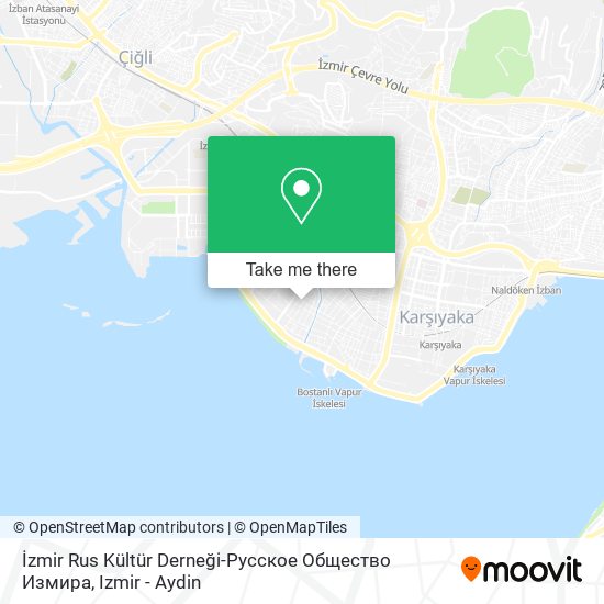 İzmir Rus Kültür Derneği-Русское Общество Измира map