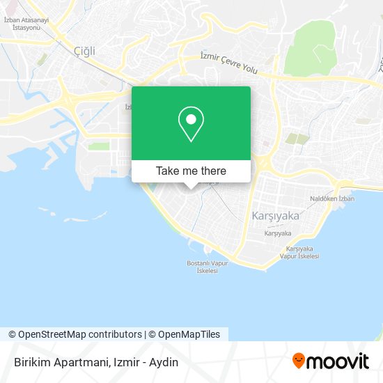 Birikim Apartmani map