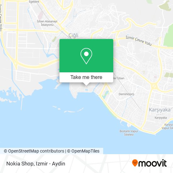 Nokia Shop map