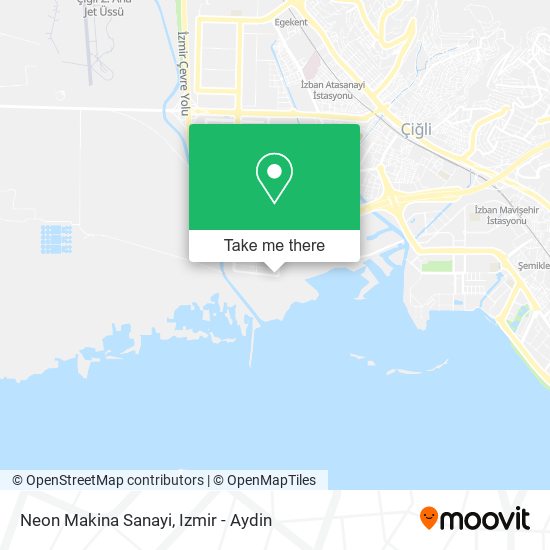 Neon Makina Sanayi map