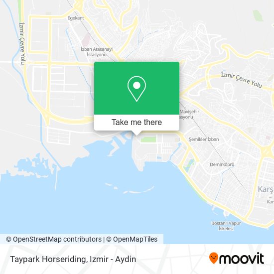 Taypark Horseriding map
