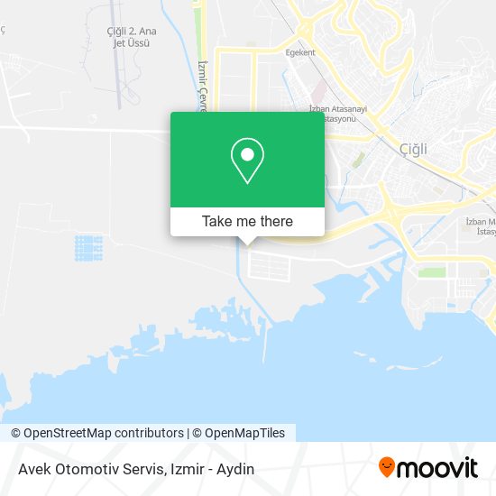 Avek Otomotiv Servis map