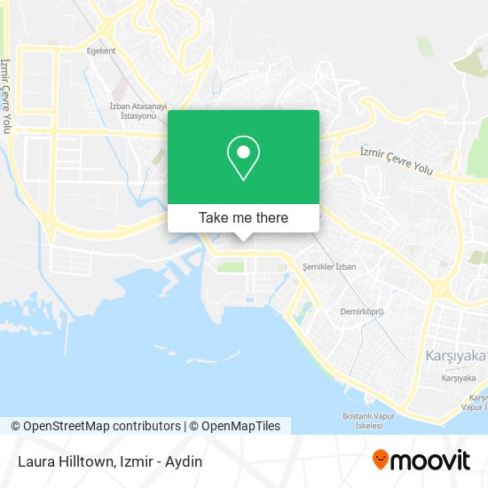 Laura Hilltown map