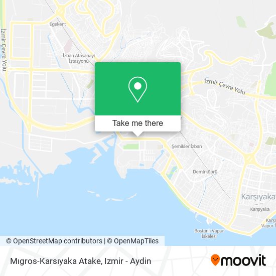 Mıgros-Karsıyaka Atake map