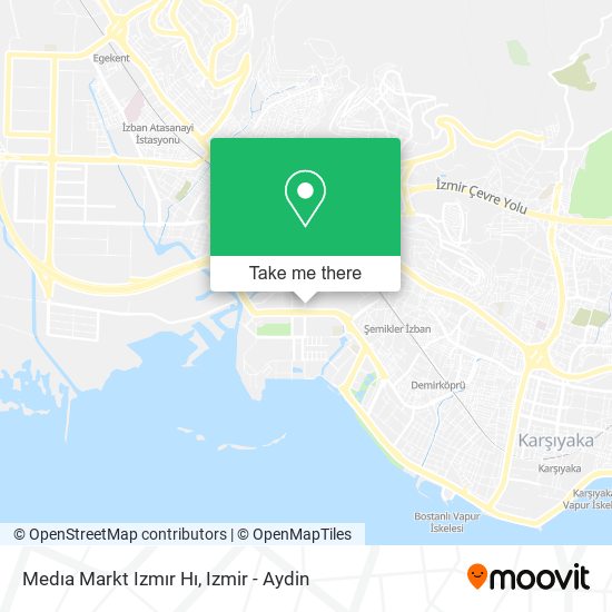 Medıa Markt Izmır Hı map