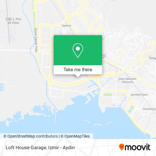 Loft House Garage map
