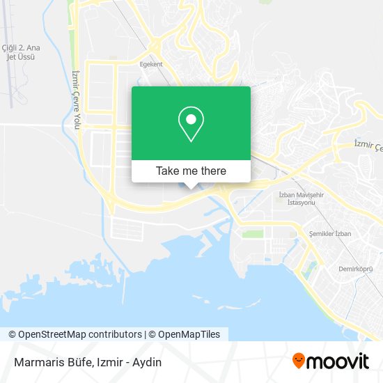 Marmaris Büfe map