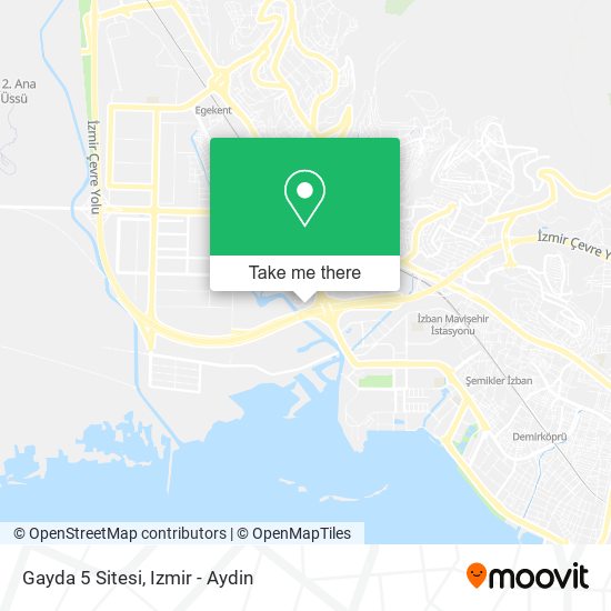 Gayda 5 Sitesi map