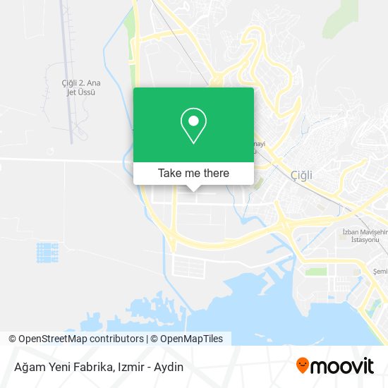 Ağam Yeni Fabrika map