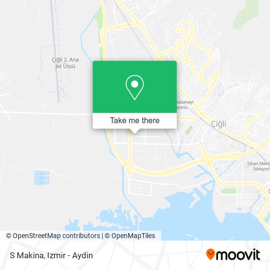 S Makina map