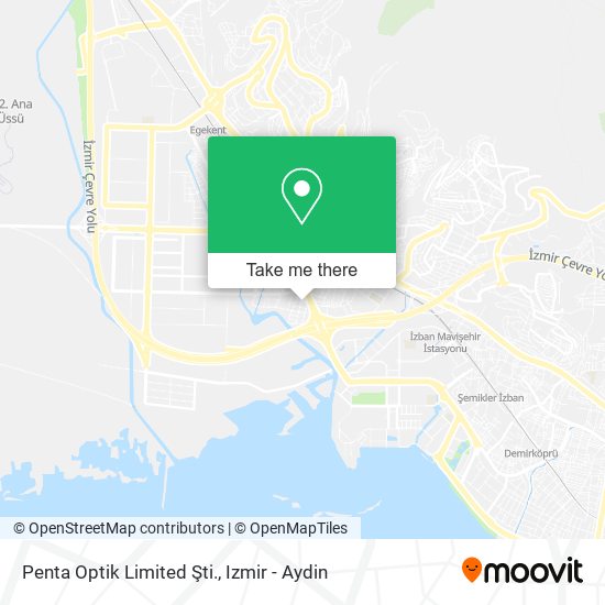 Penta Optik Limited Şti. map