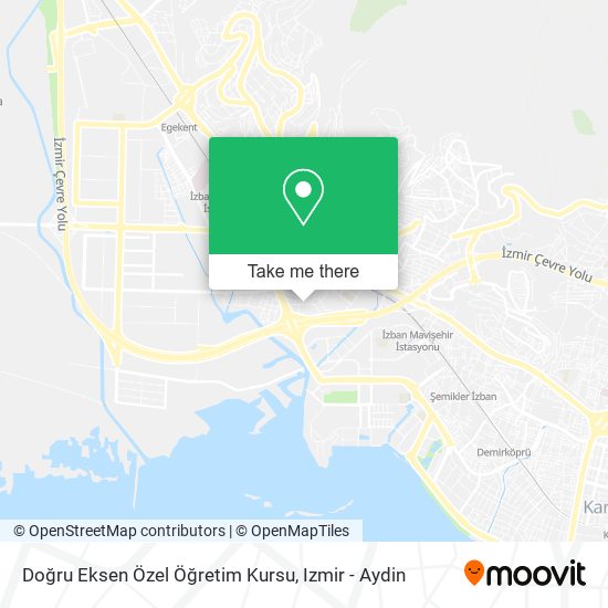 Doğru Eksen Özel Öğretim Kursu map