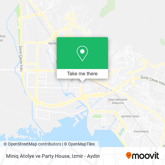 Miniq Atolye ve Party House map