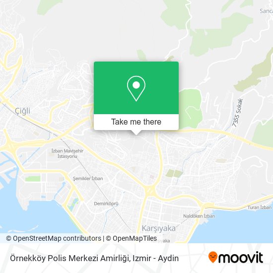 Örnekköy Polis Merkezi Amirliği map