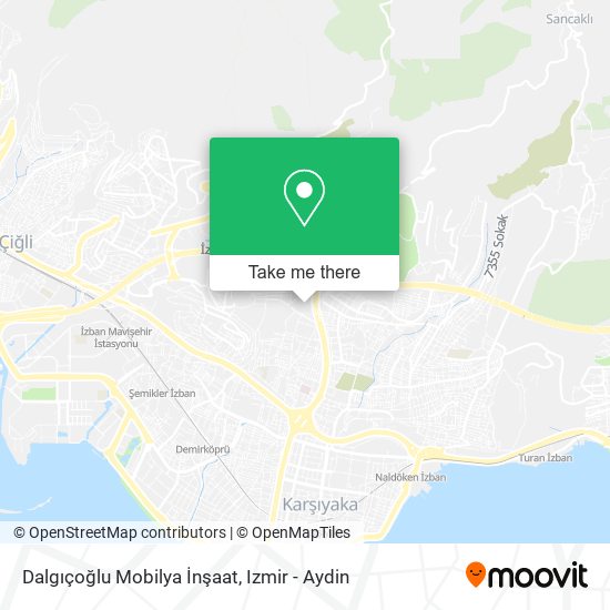 Dalgıçoğlu Mobilya İnşaat map