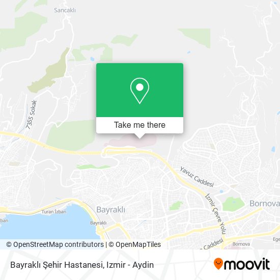 Bayraklı Şehir Hastanesi map
