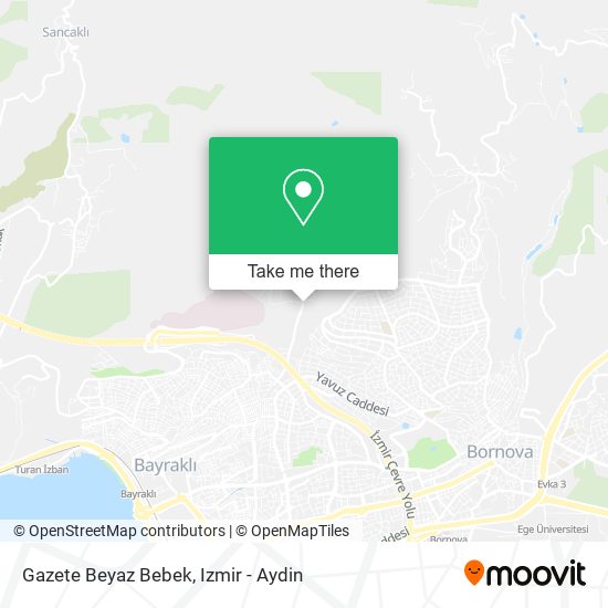 Gazete Beyaz Bebek map