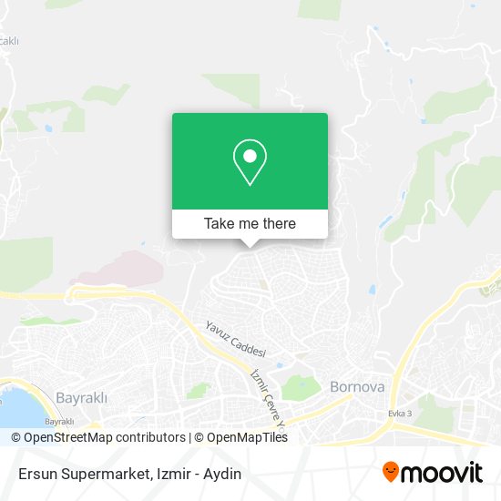 Ersun Supermarket map
