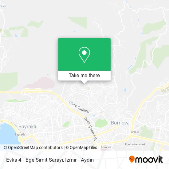Evka 4 - Ege Simit Sarayı map
