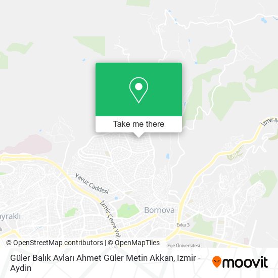 Güler Balık Avları Ahmet Güler Metin Akkan map