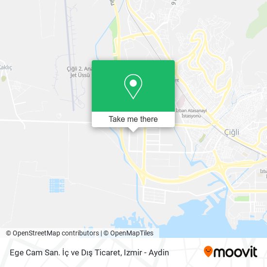 Ege Cam San. İç ve Dış Ticaret map