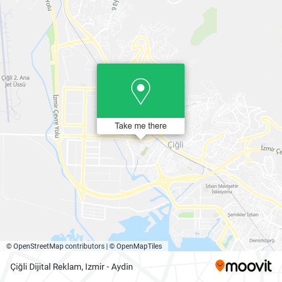 Çiğli Dijital Reklam map