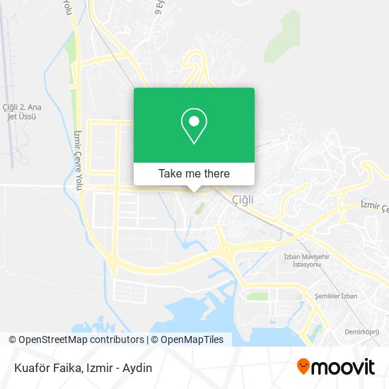 Kuaför Faika map