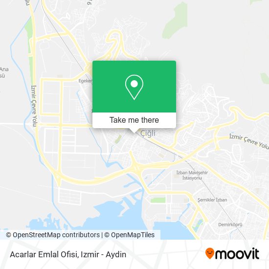 Acarlar Emlal Ofisi map