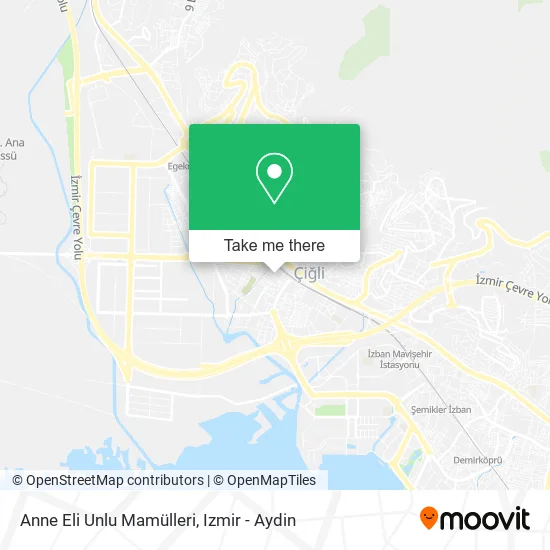 Anne Eli Unlu Mamülleri map