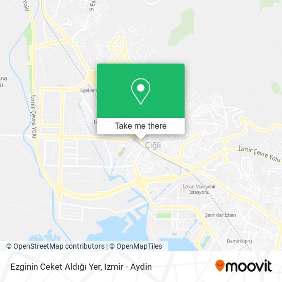 Ezginin Ceket Aldığı Yer map